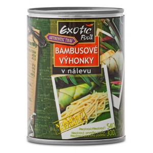 Bambusové výhonky nudličky Exotic Food  12 x 540 g