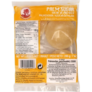 Palmový cukr plátky Cock 200 g Palmový cukr plátky Cock 200 g