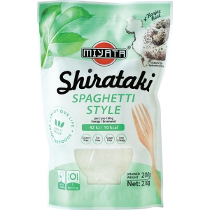 Shirataki konjak spaghetti Miyata 2 x 6 x 270 g Shirataki konjak spaghetti Miyata 2 x 6 x 270 g