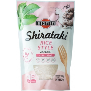 Shirataki konjak rýže Miyata  2 x 6 x 270 g