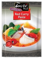 Červená kari pasta Exotic Food  4 x 12 x 50 g