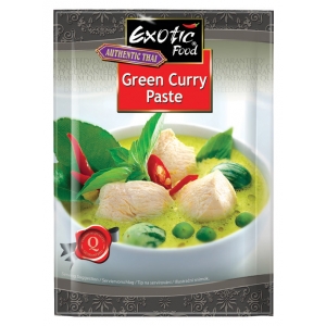 Zelená kari pasta Exotic Food  4 x 12 x 50 g