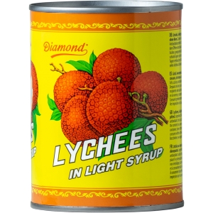 Kompot lychee Diamond 24x540g