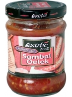 Sambal Oelek pasta z chilli papriček Exotic Food  12 x 210 g