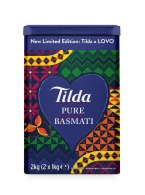 Rýže basmati 2kg Tilda - plechovka